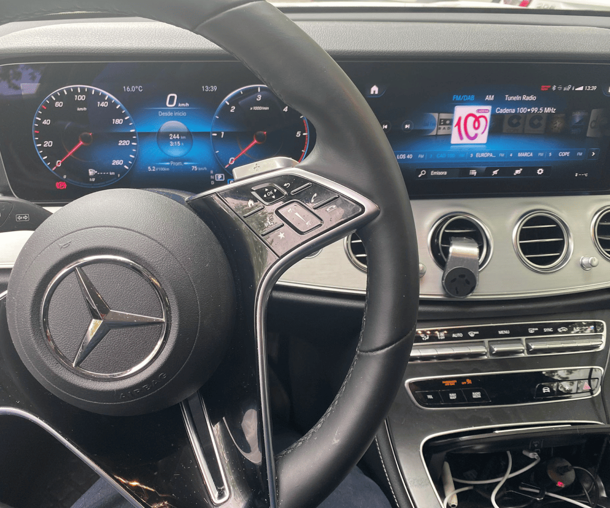 interior de auto